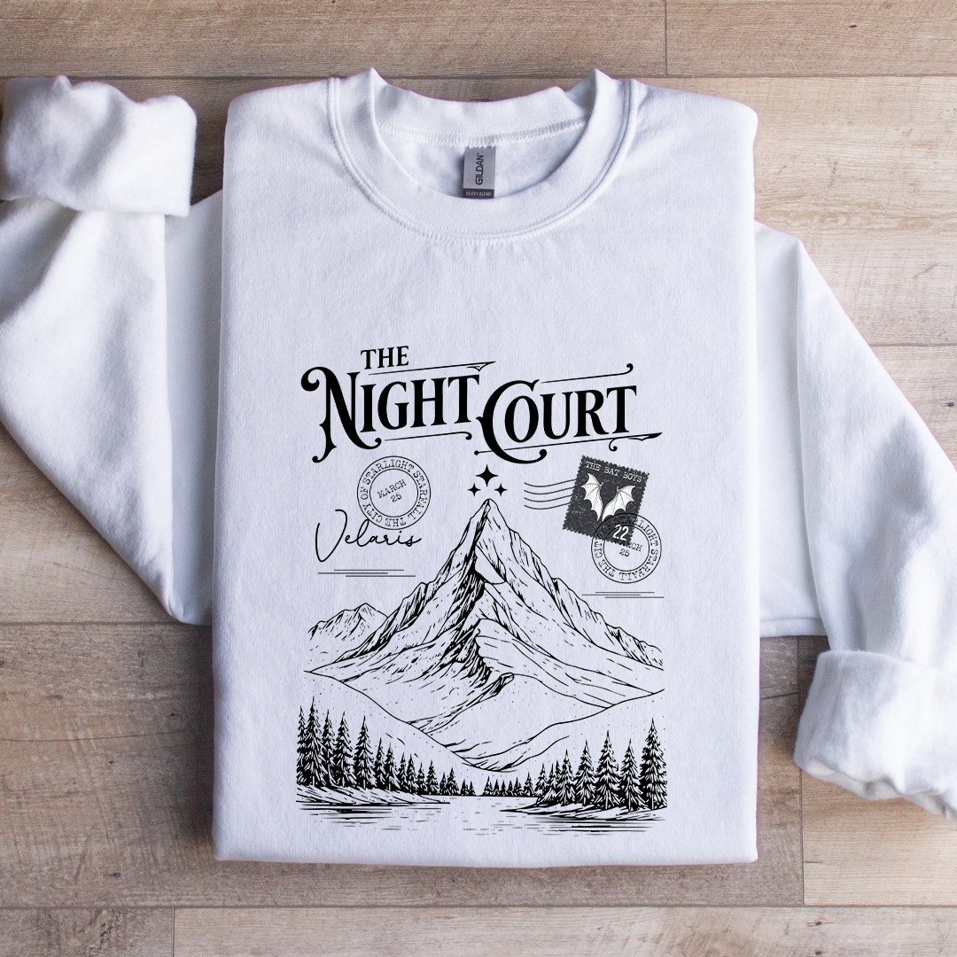 The Night Court Postcard Sweatshirt