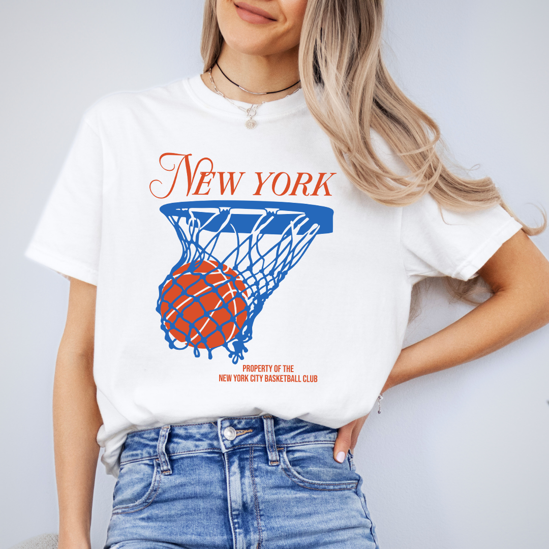 New York Basketball Tee