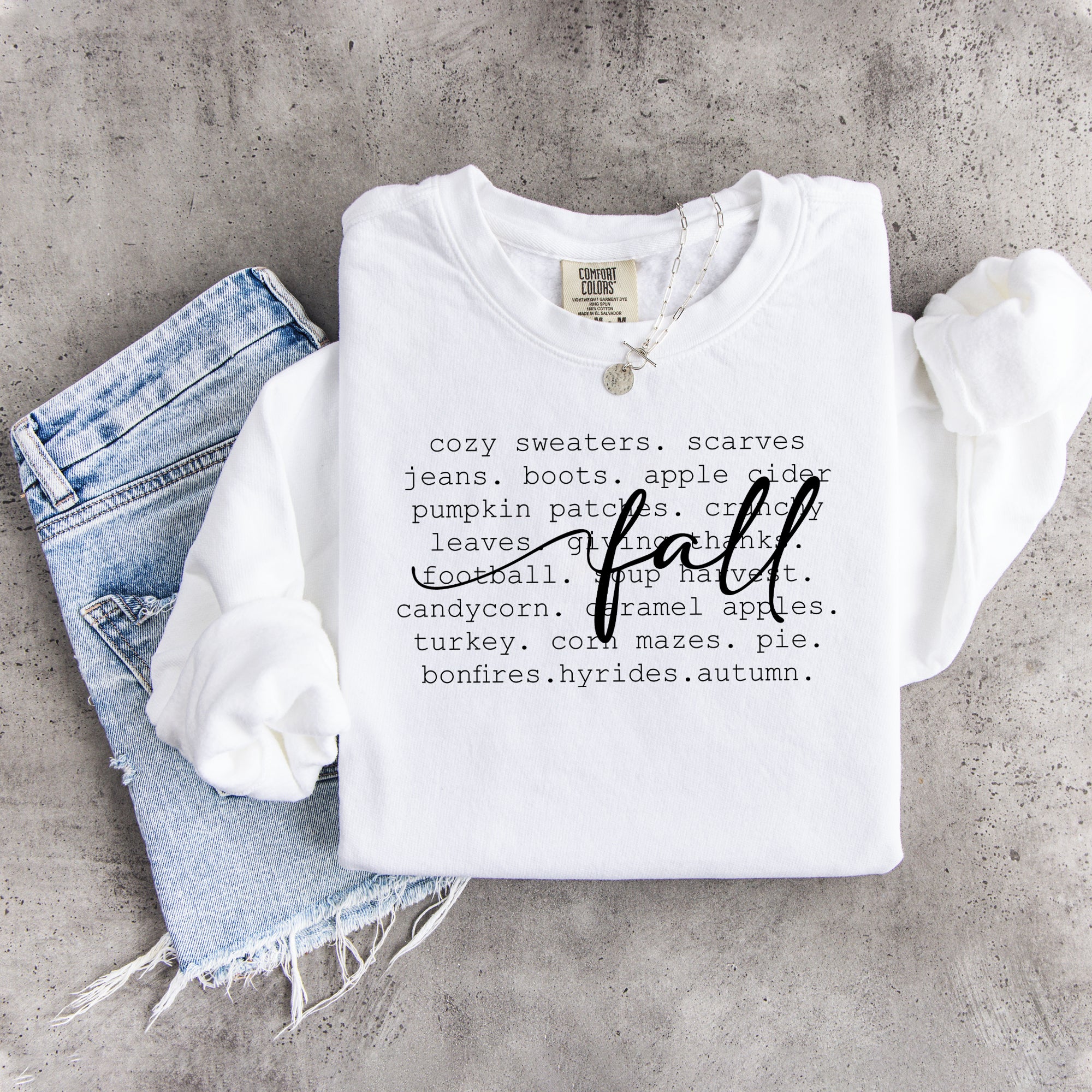 Fall Definition Sweatshirt