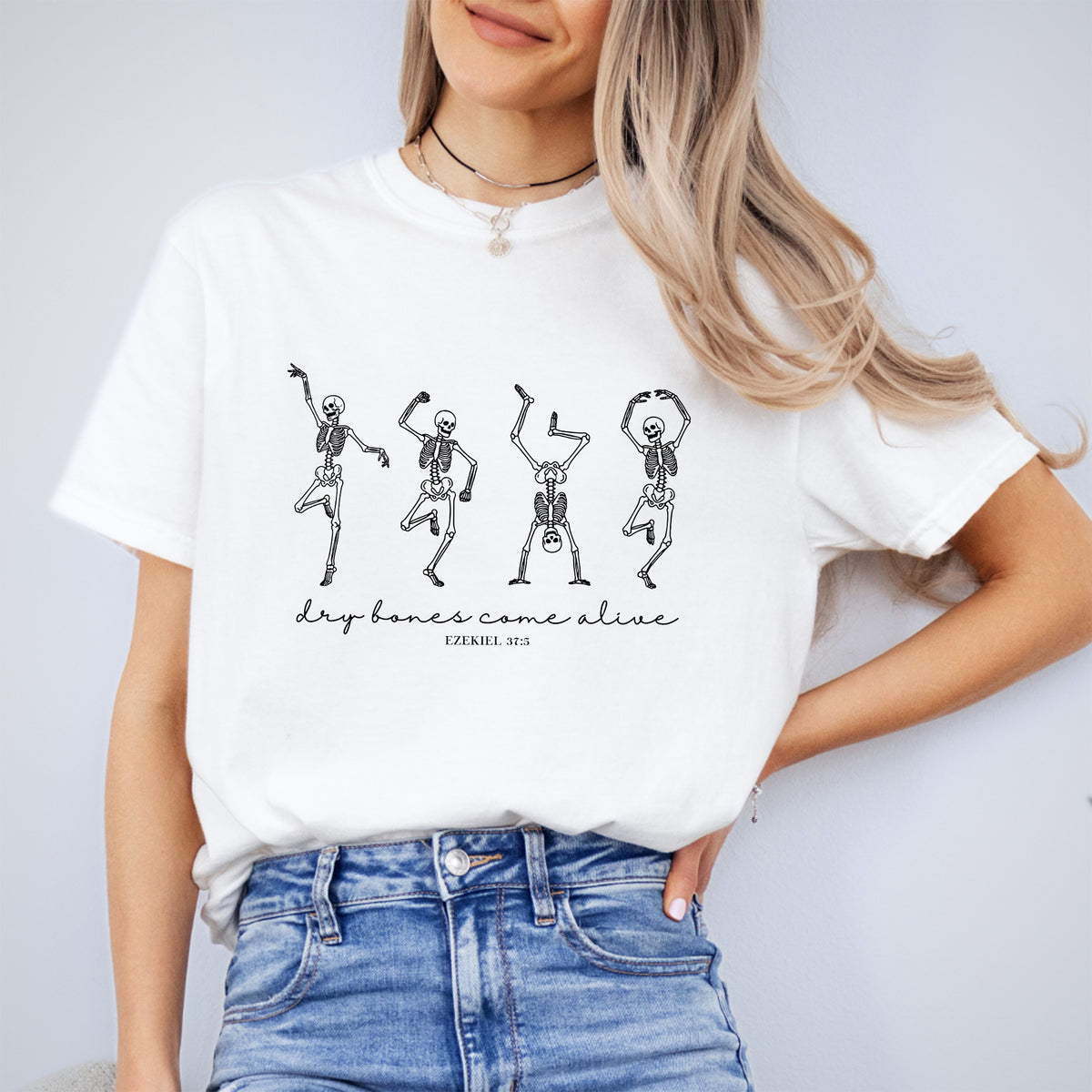 Camiseta «Los huesos secos cobran vida»