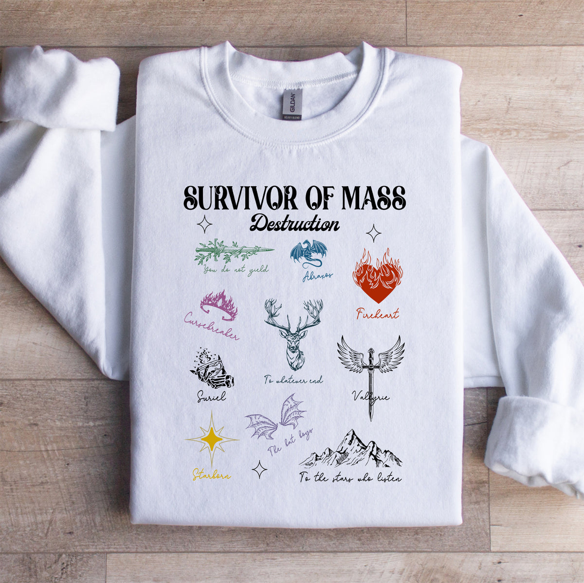 Sweatshirt « Survivor de la destruction massive »