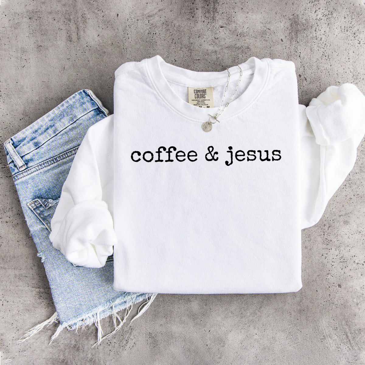 Kaffee & Jesus Sweatshirt