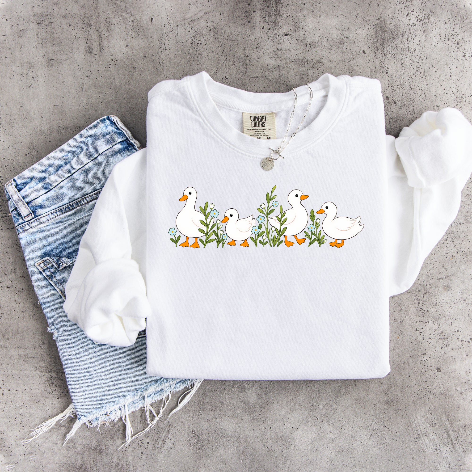 Enten-Sweatshirt