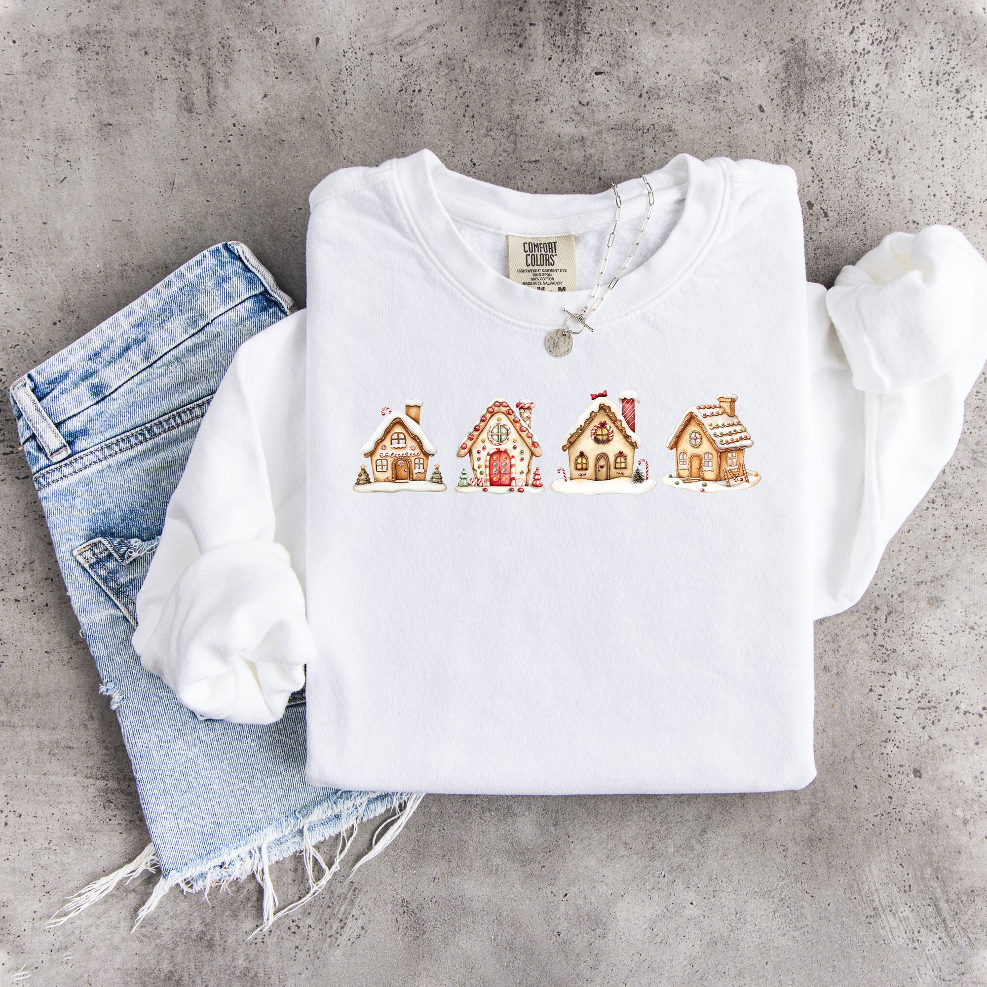 Lebkuchenhaus-Sweatshirt