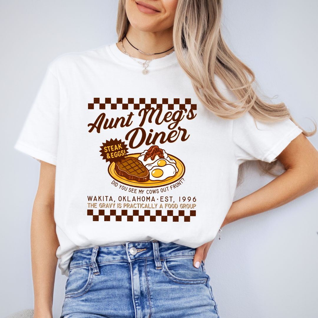 Aunt Meg's Diner Tee