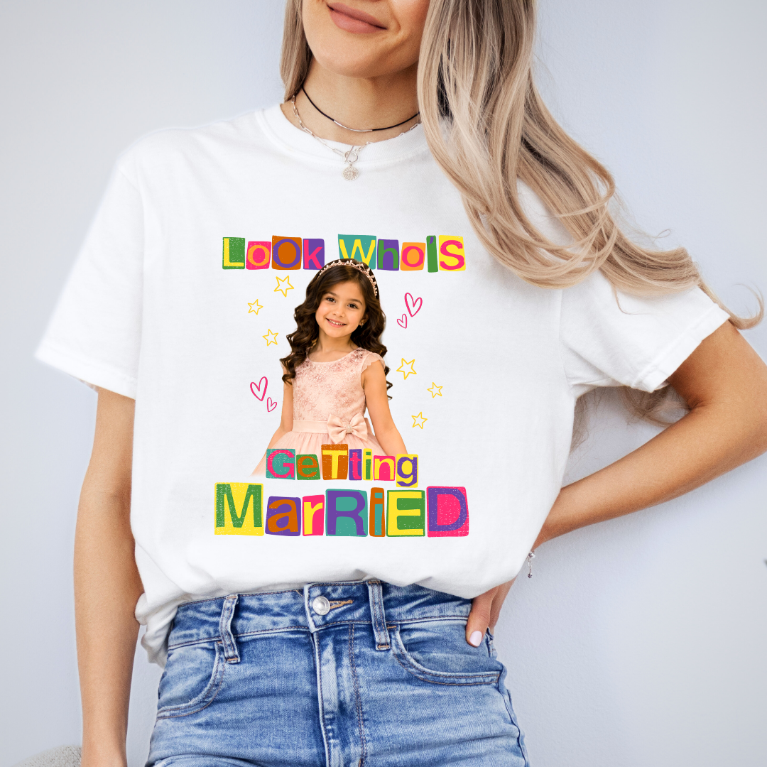Personalised Getting Married Tee