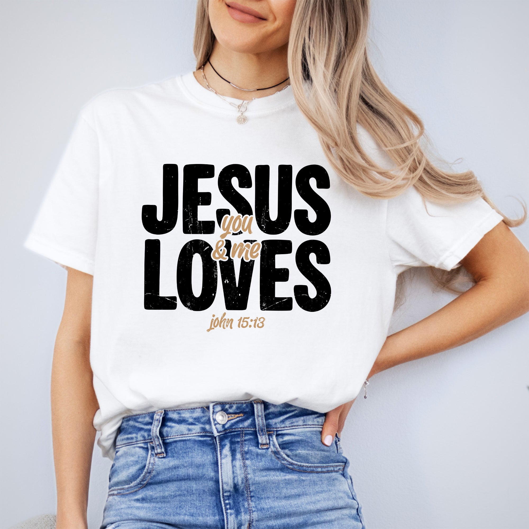 Jesús nos ama a ti y a mí