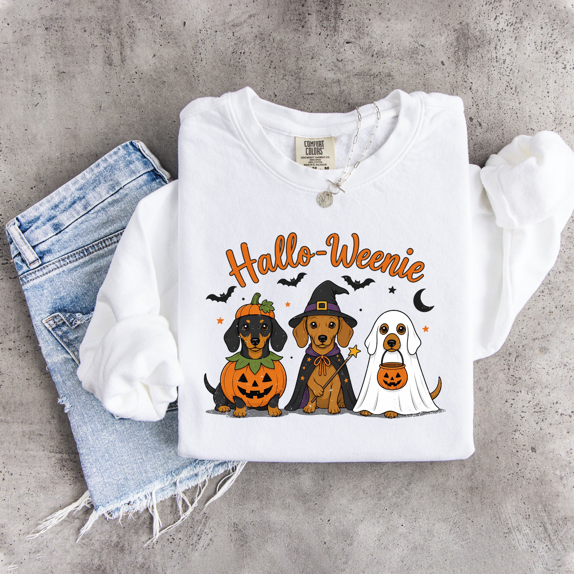 Spooky Hallo Weenie Sweatshirt