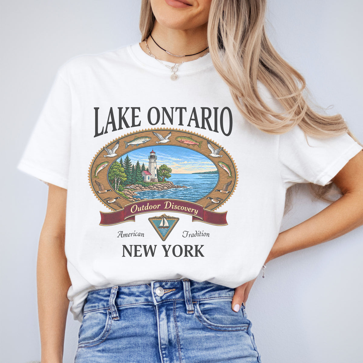 Lake Ontario New York-T-Shirt