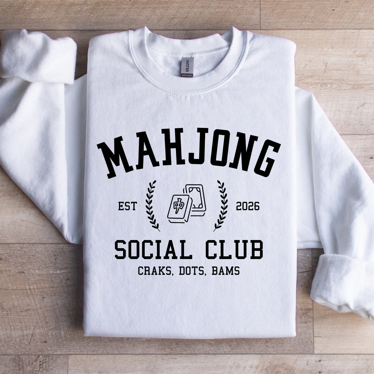 Mahjong Social Club-Sweatshirt