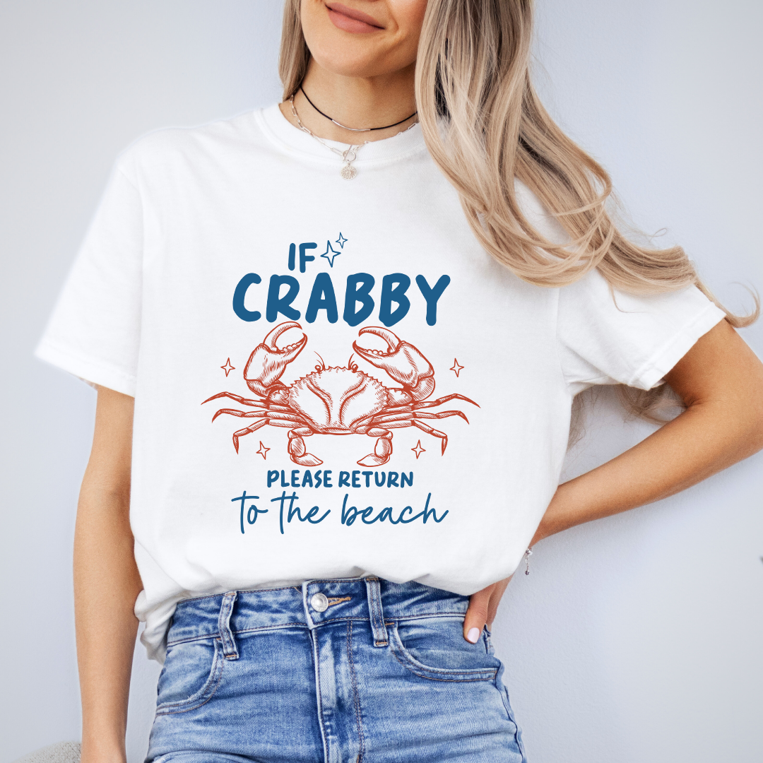 If Crabby Please Return Tee