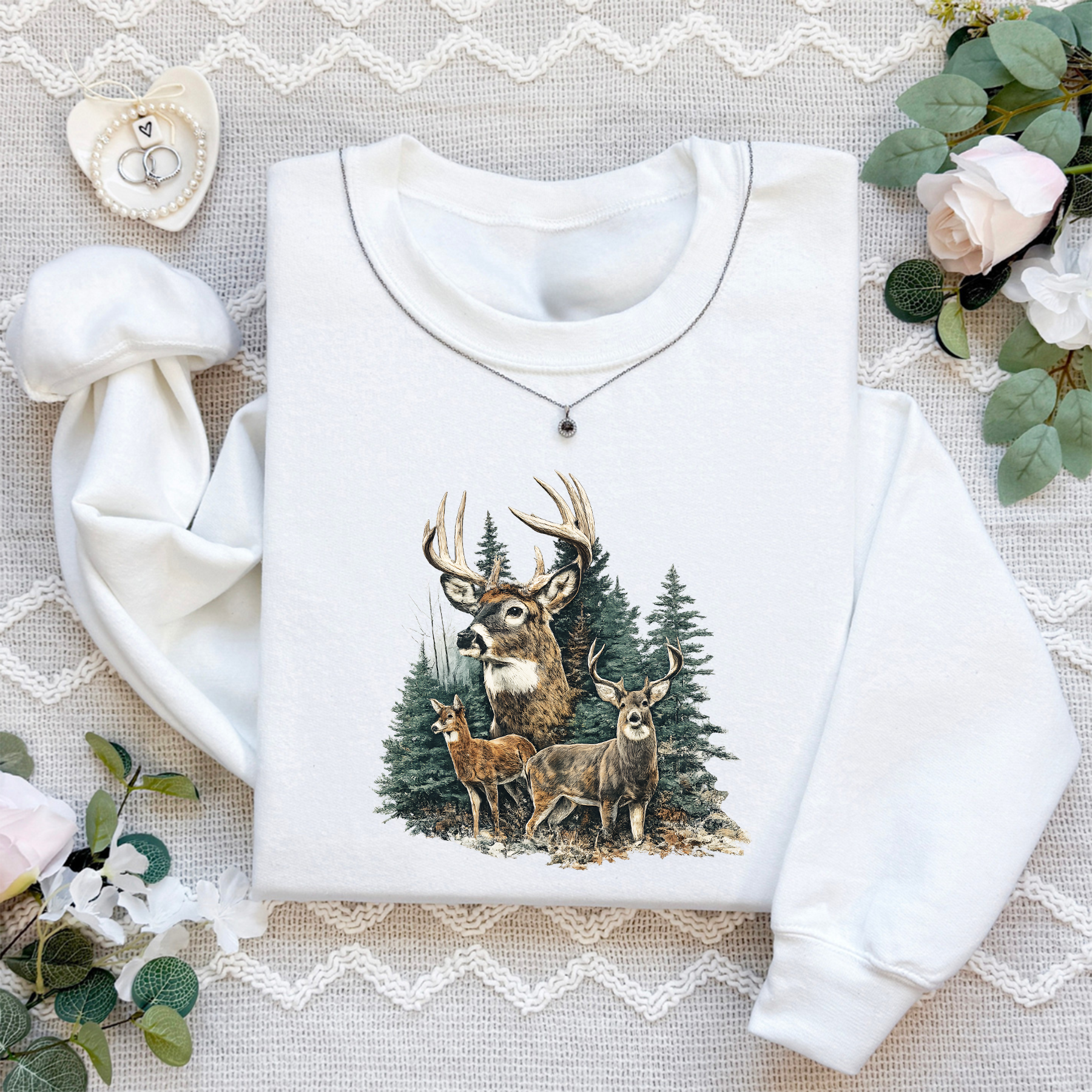 Vintage Deer Sweatshirt