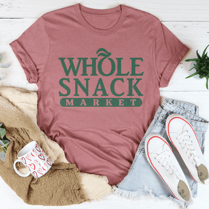 Whole Snack Market Tee Mauve / S Peachy Sunday T-Shirt