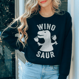 Winosaur Sweatshirt Black / S Peachy Sunday T-Shirt