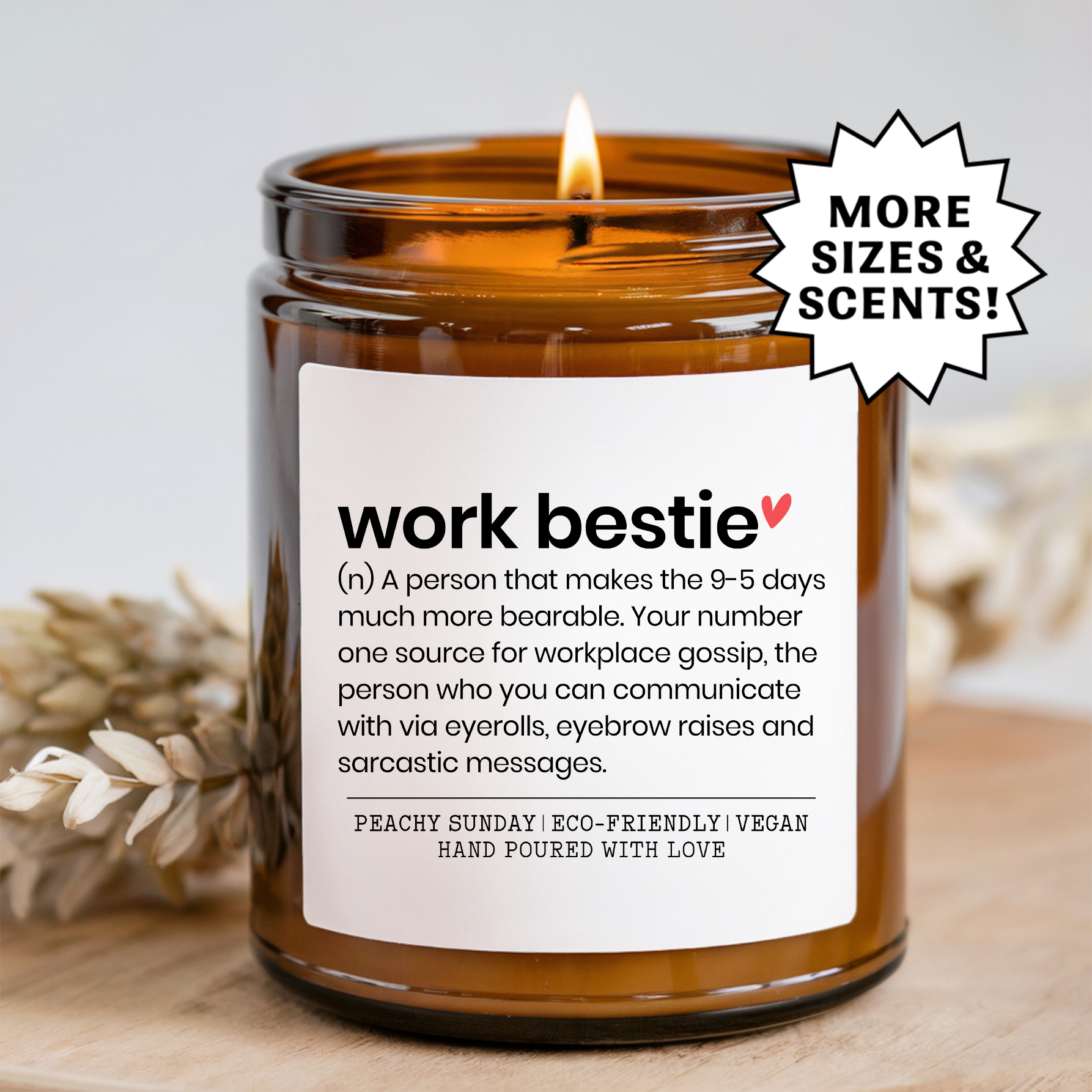 Work Bestie Candle