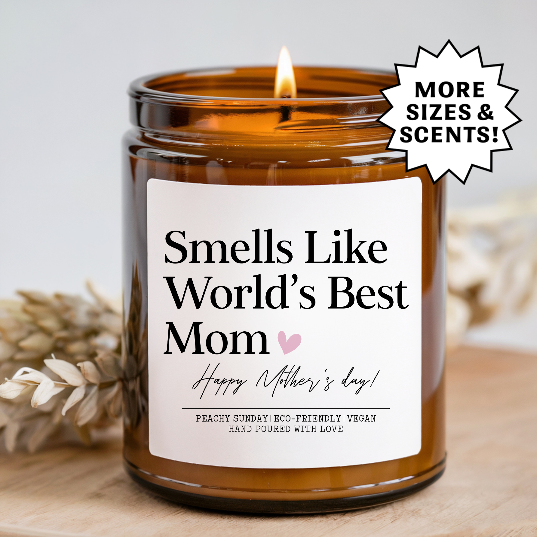 Smells Like World's Best Mom Mother's Day Candle
