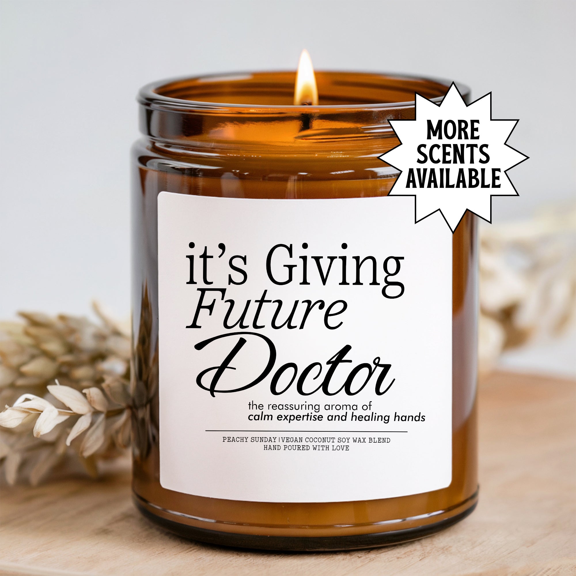It's Giving Future Doctor Candle