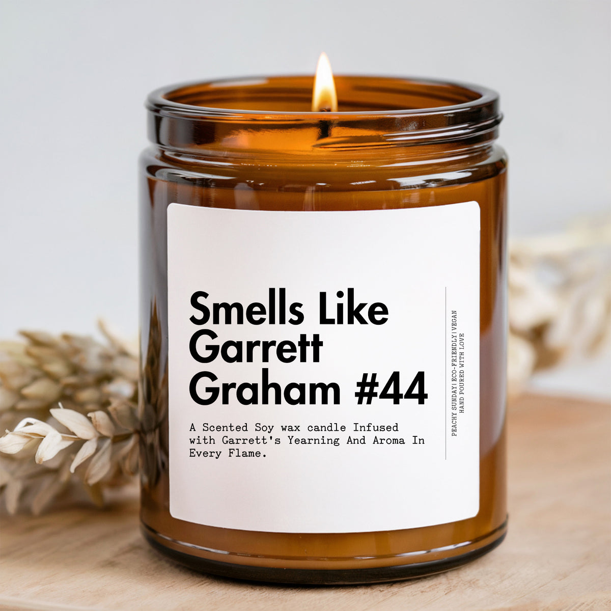 Personalized Smells Like Garrett Graham Candle