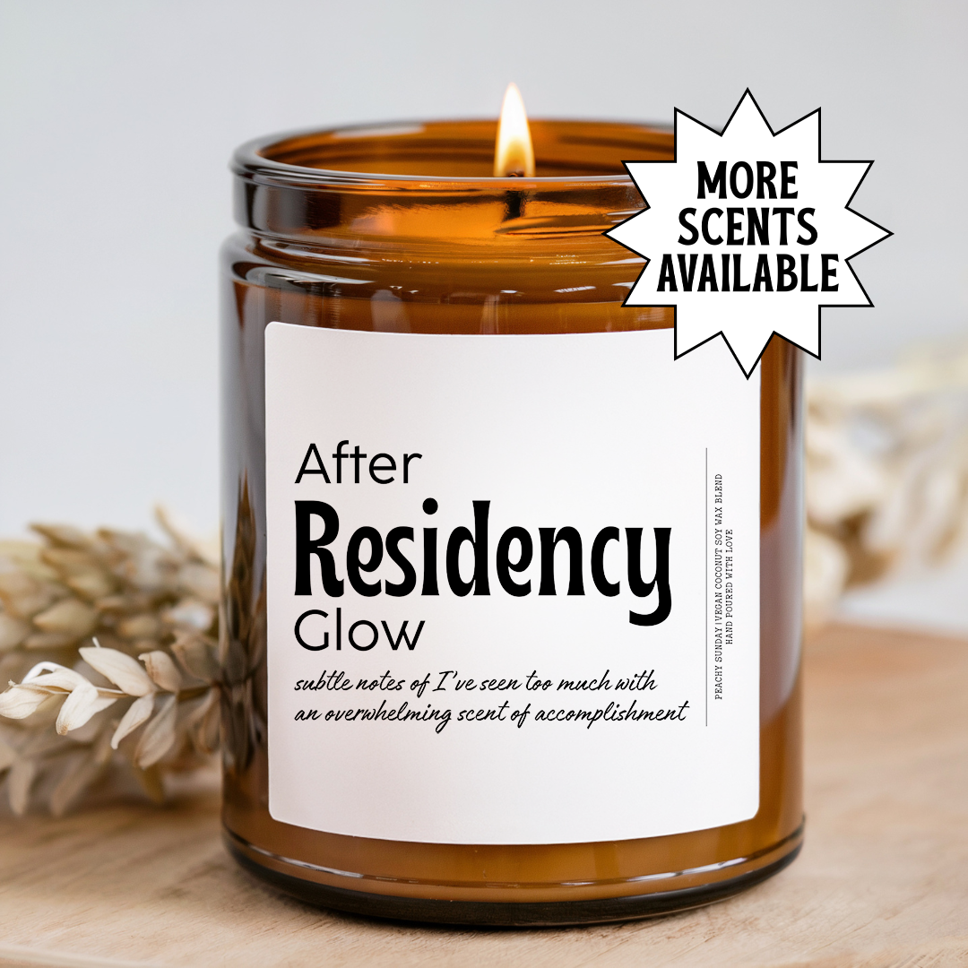 After Residency Glow Candle