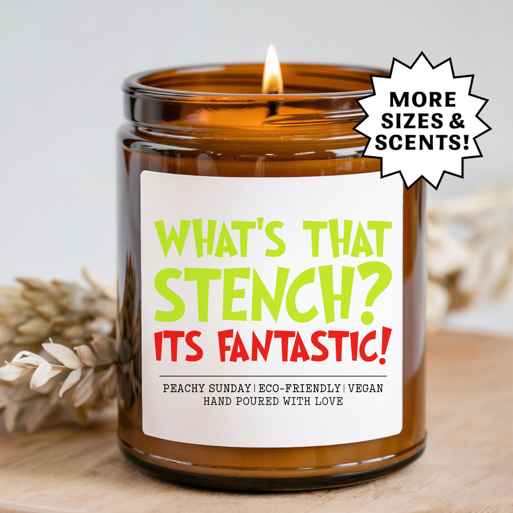 What's That Stench Its Fantastics Christmas Candle