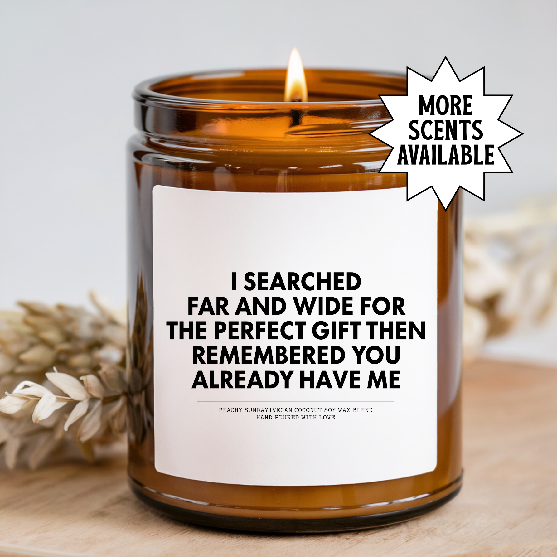 Ich habe überall nach der perfekten Geschenkkerze gesucht