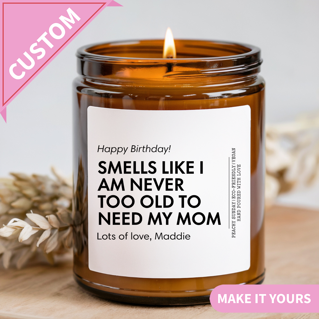 Personalized Best Mom Candle