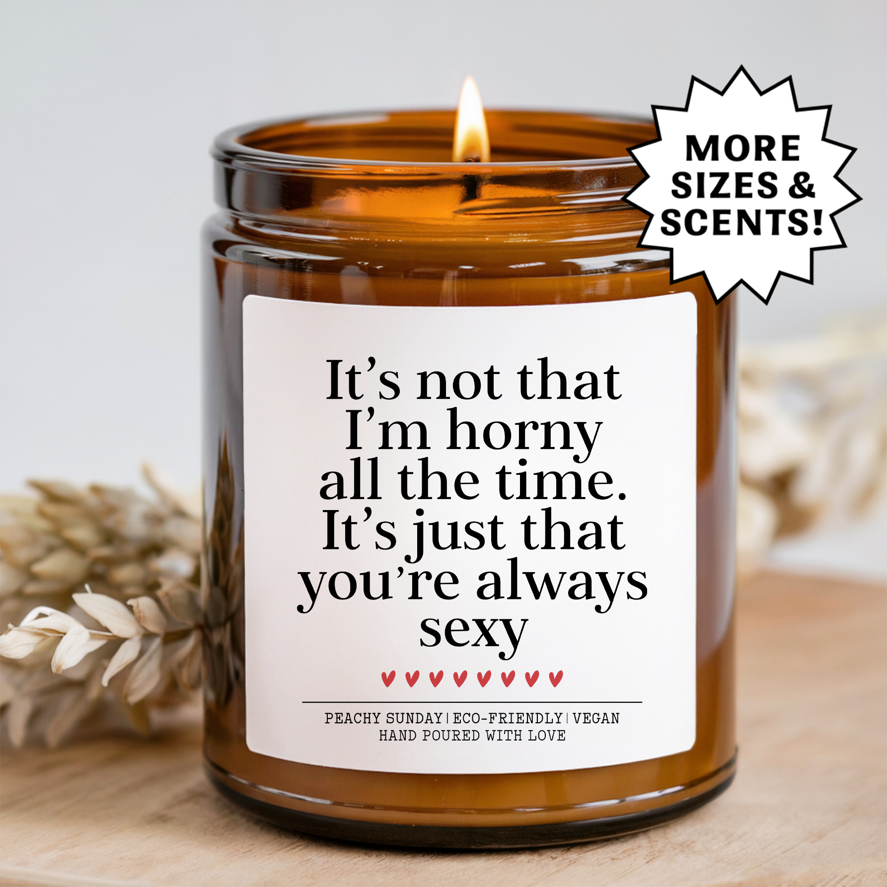 You're Always S-xy Couple Gift Candle