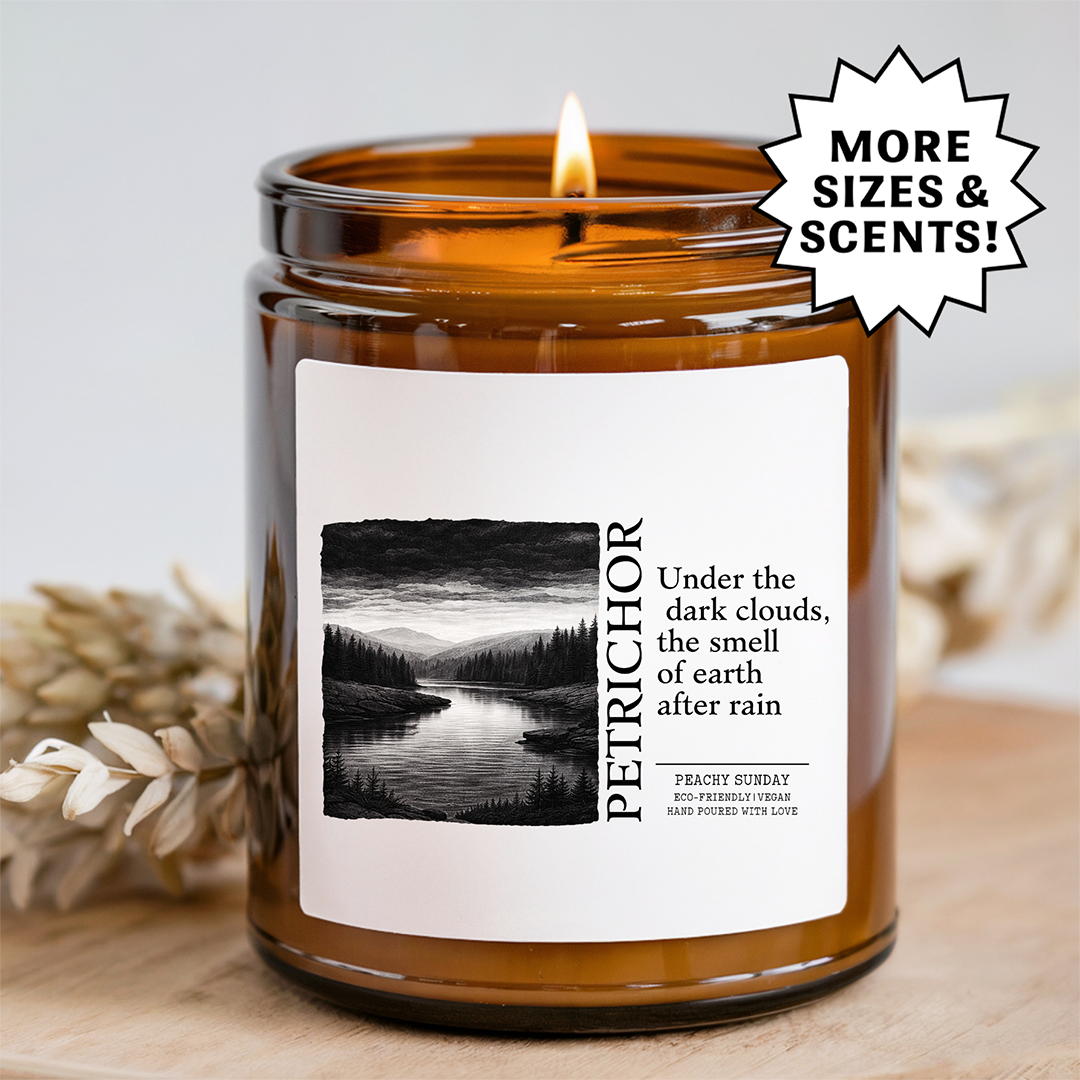 Petrichor The Smell Of Earth After Rain Candle