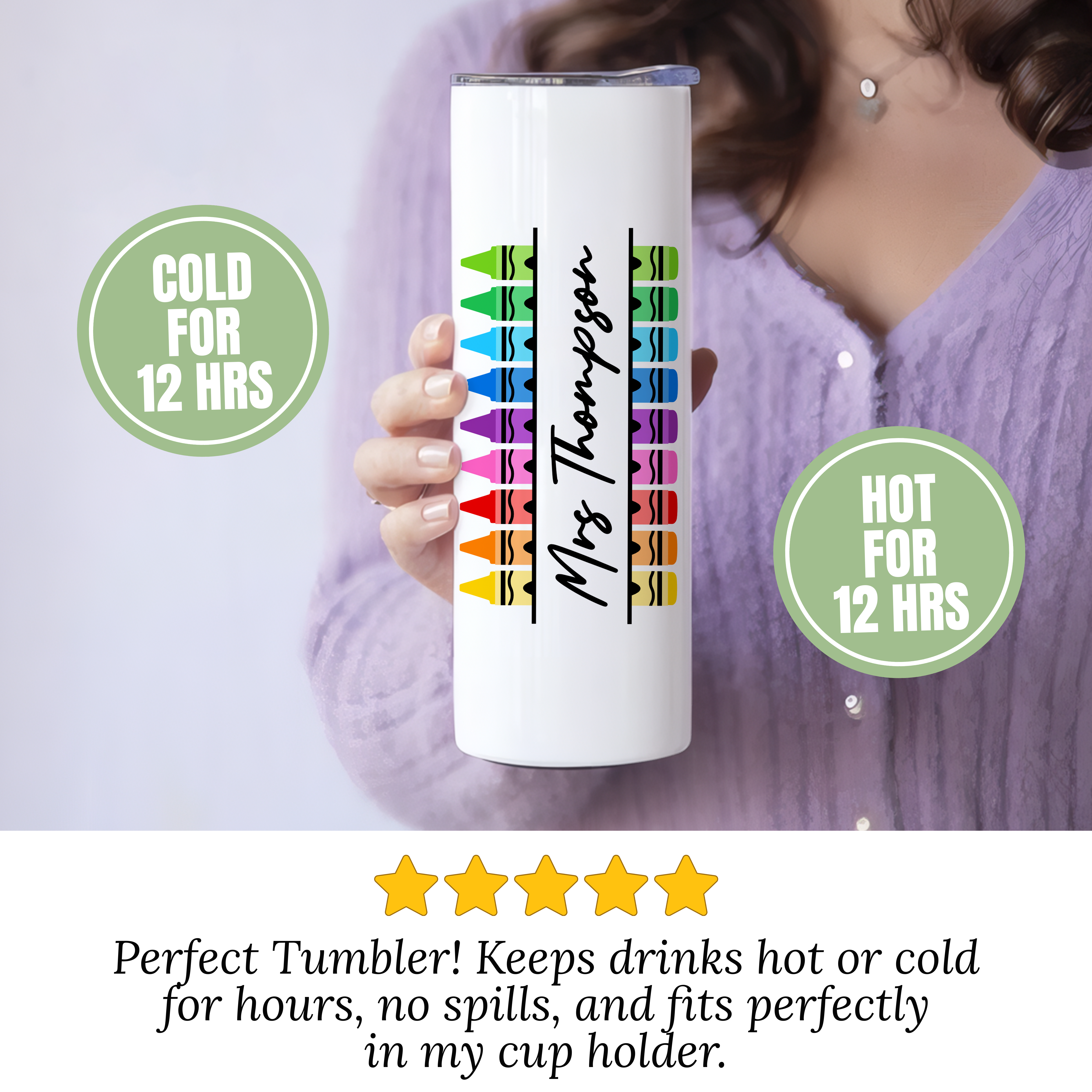 Personalized Teacher Gift Tumbler