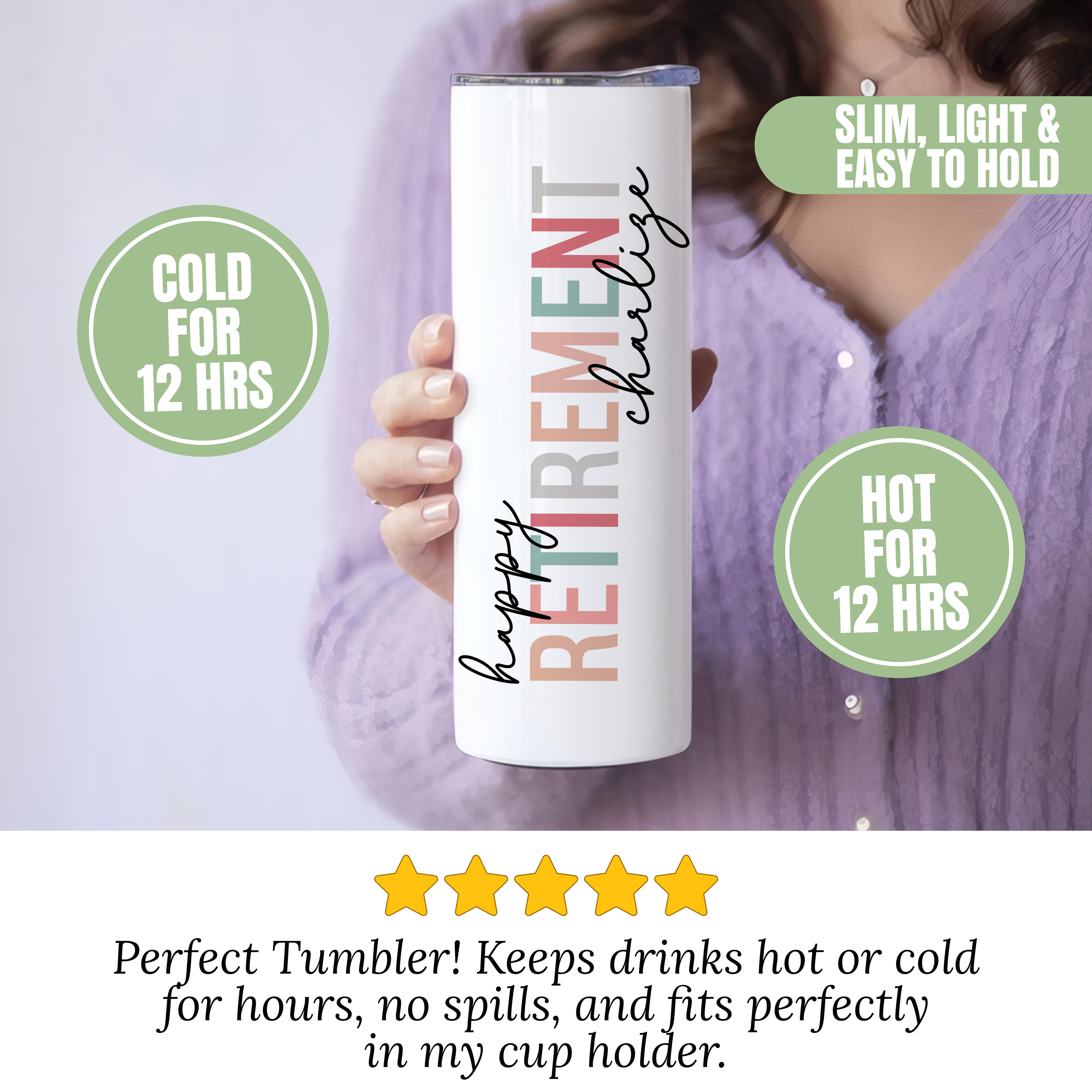 Personalized Every Sip Tastes Like It's Not My Problem Anymore Retired Tumbler