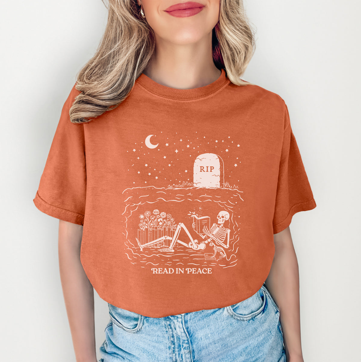 Read In Peace Bookish Tee