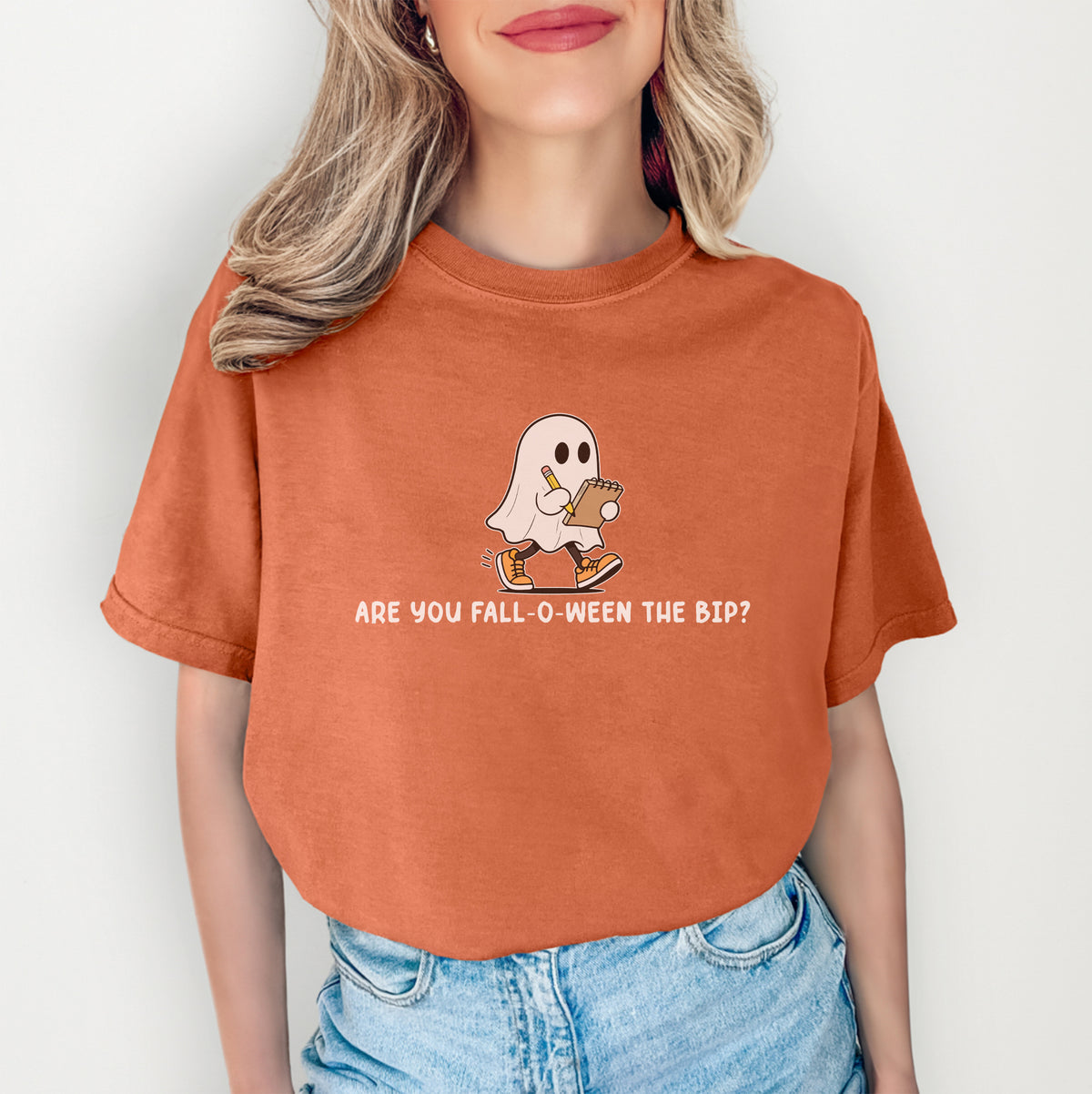 Camiseta «¿Estás lista para Fall-O-Ween?» The Bip Tee