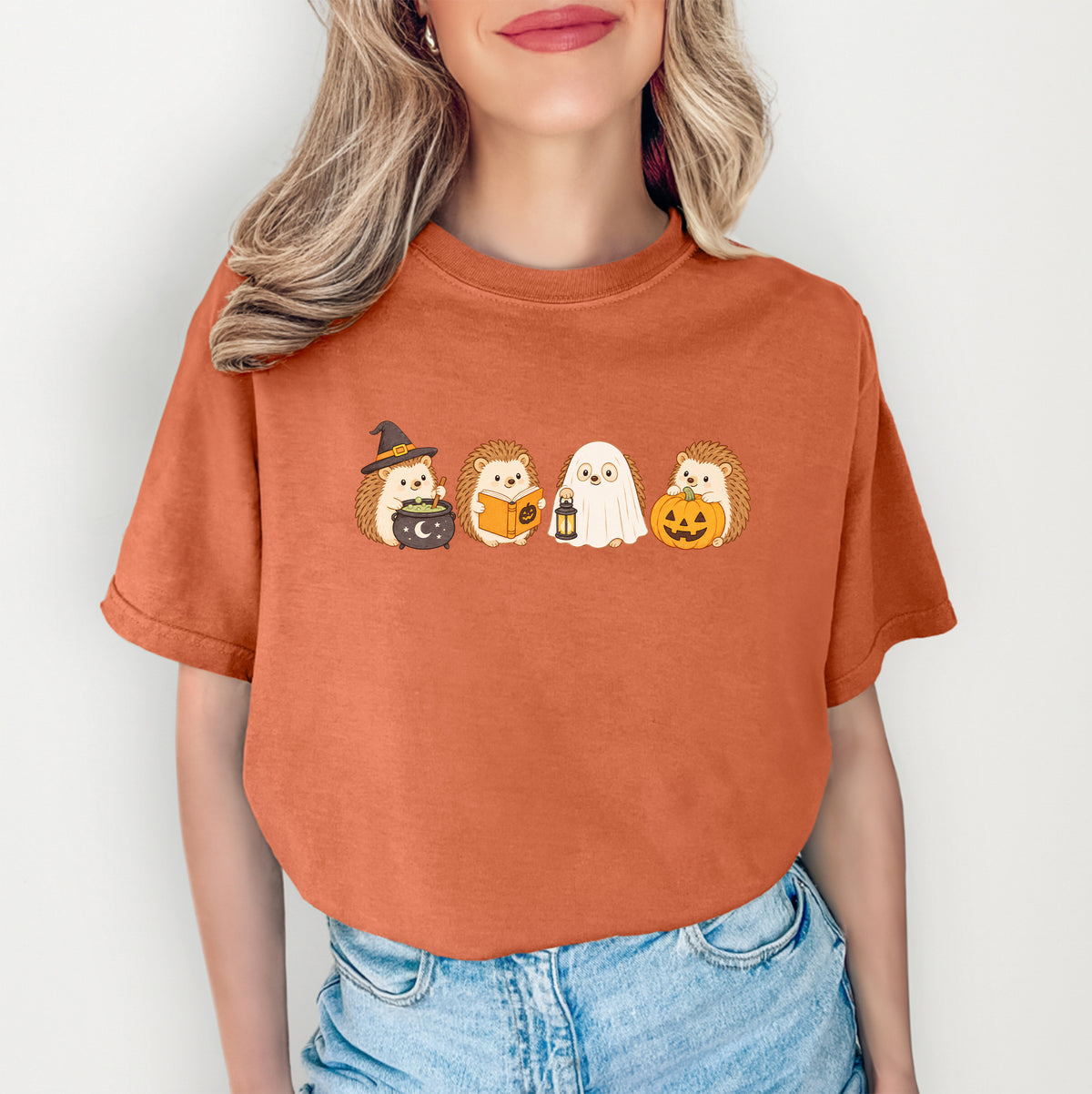 T-shirt hérisson d’Halloween