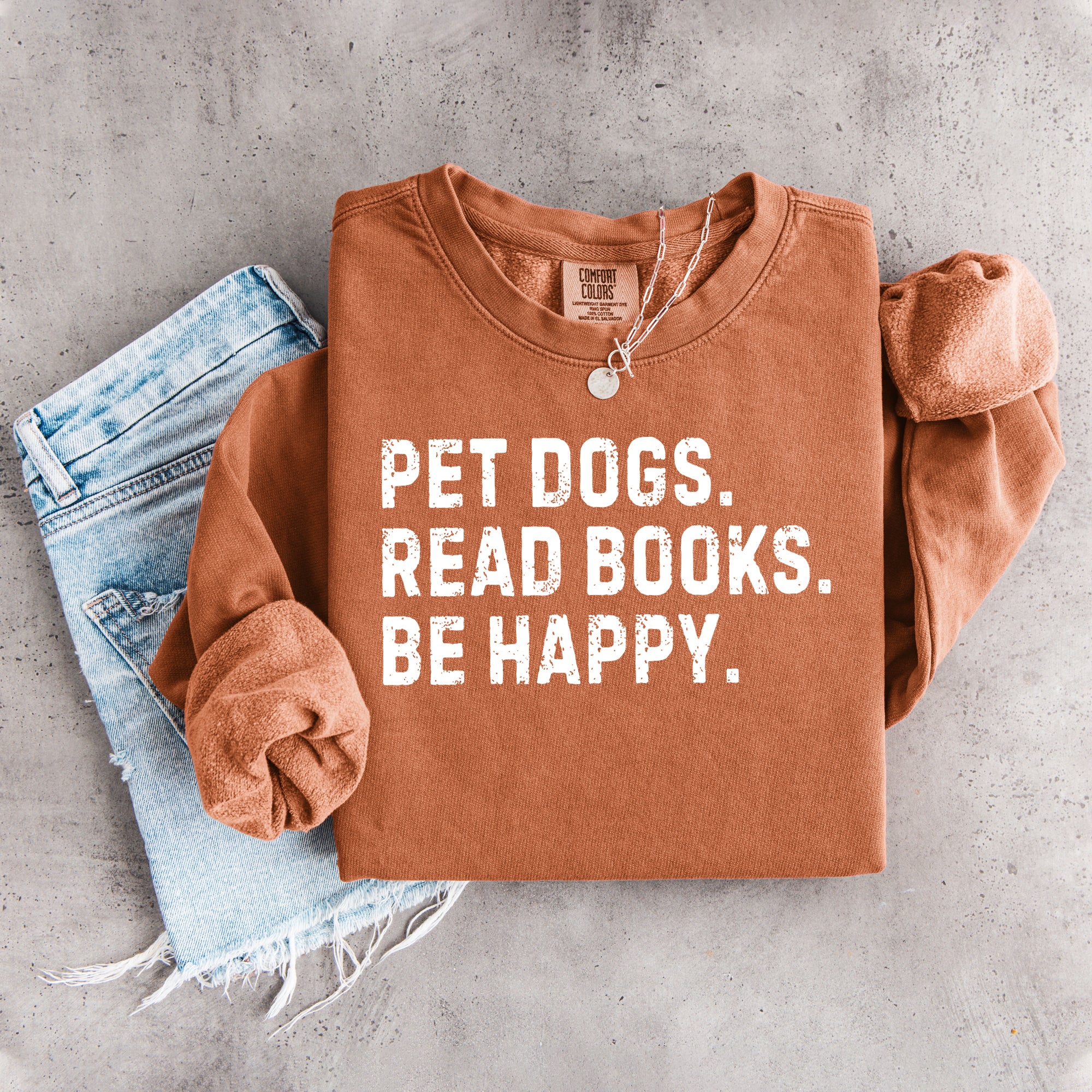 Pet Dogs Read Books Sweatshirt