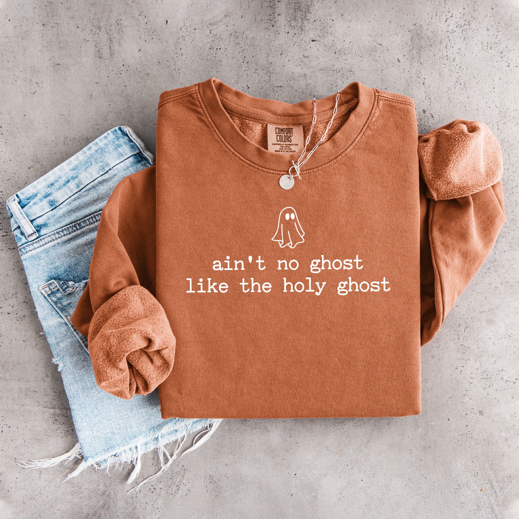 Sudadera «No hay fantasma como el Espíritu Santo»