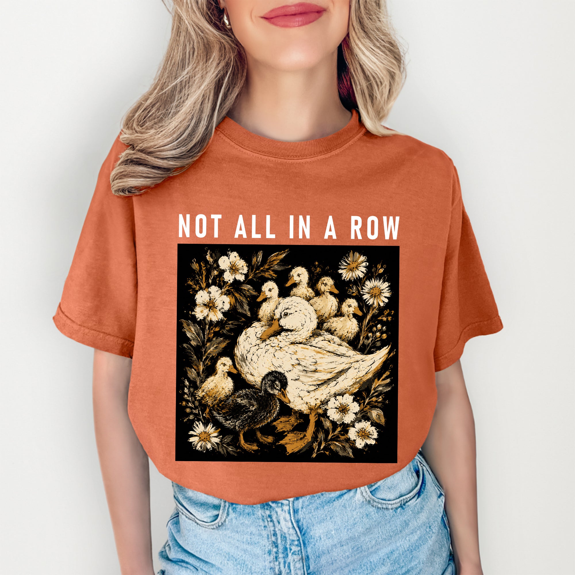 T-Shirt „Ducks Not In A Row“