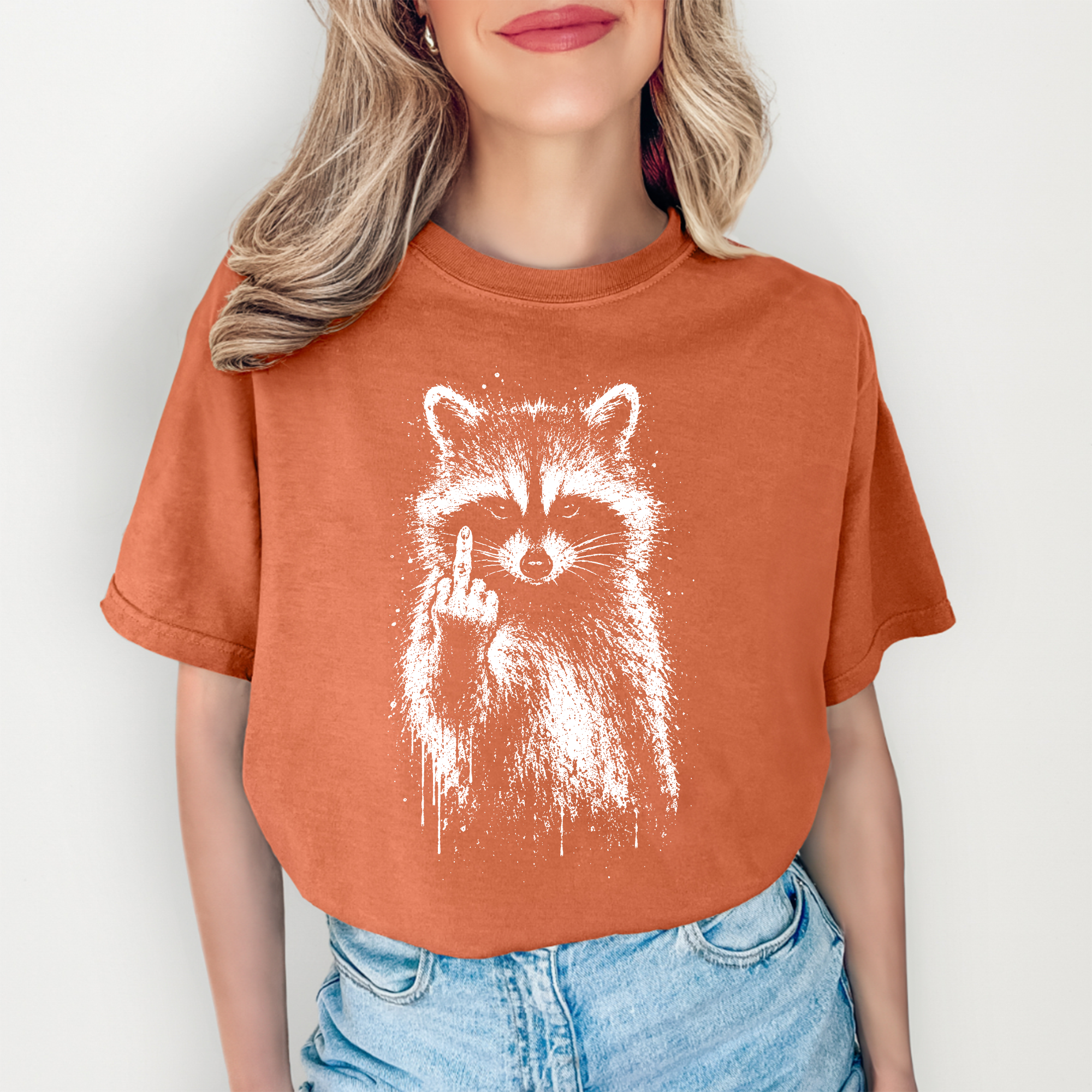 Camiseta de mapache sarcástico y divertido