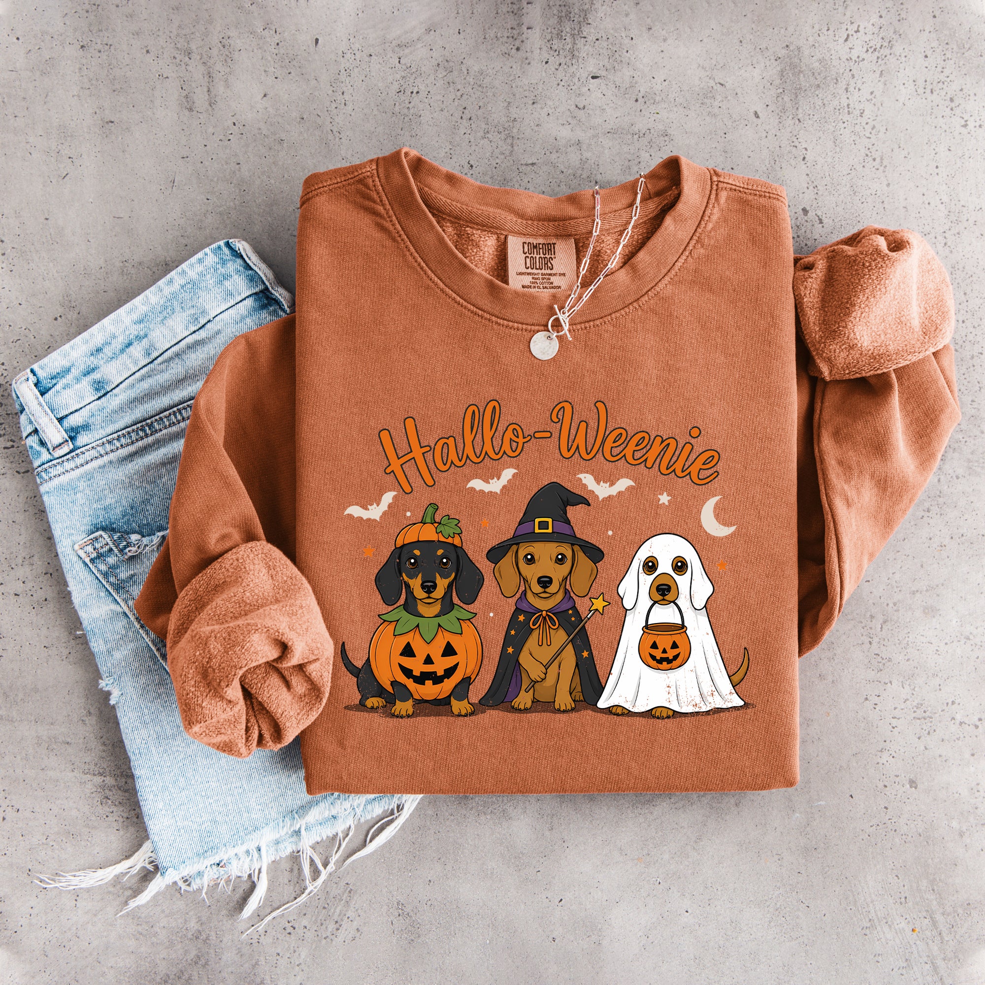 Spooky Hallo Weenie Sweatshirt