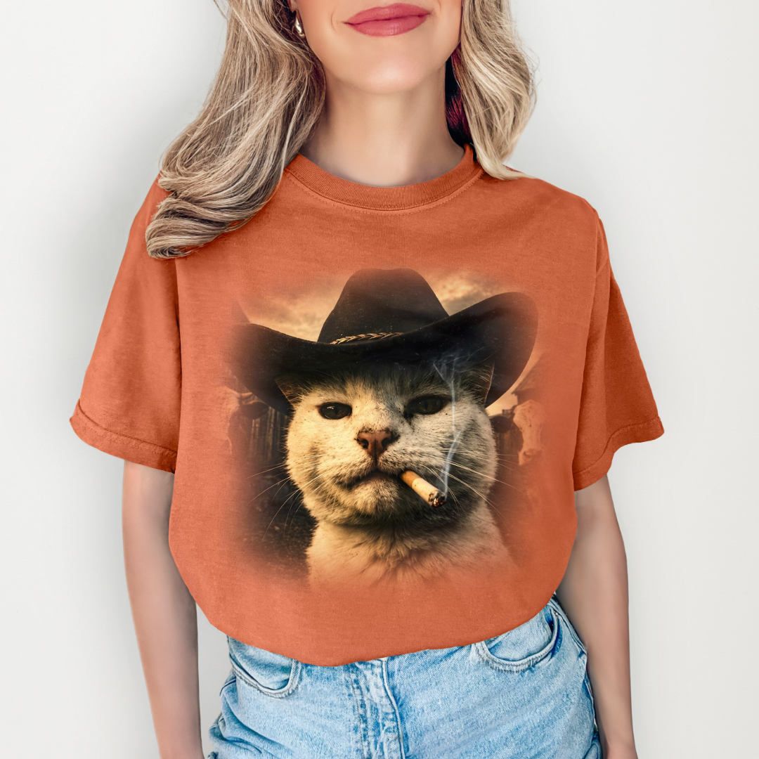 Cowboy Cat Tee