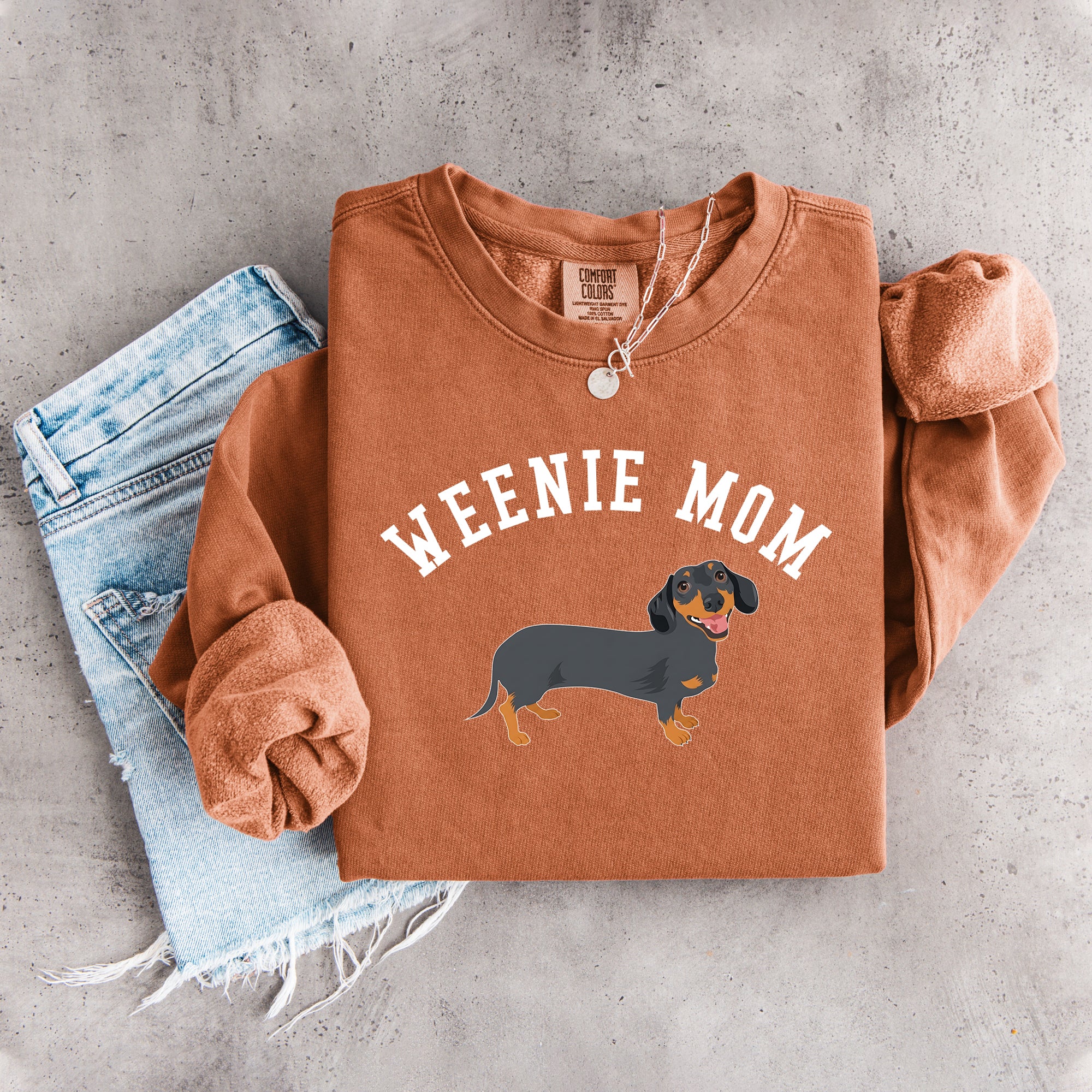 Sudadera para mamás de perritos salchicha