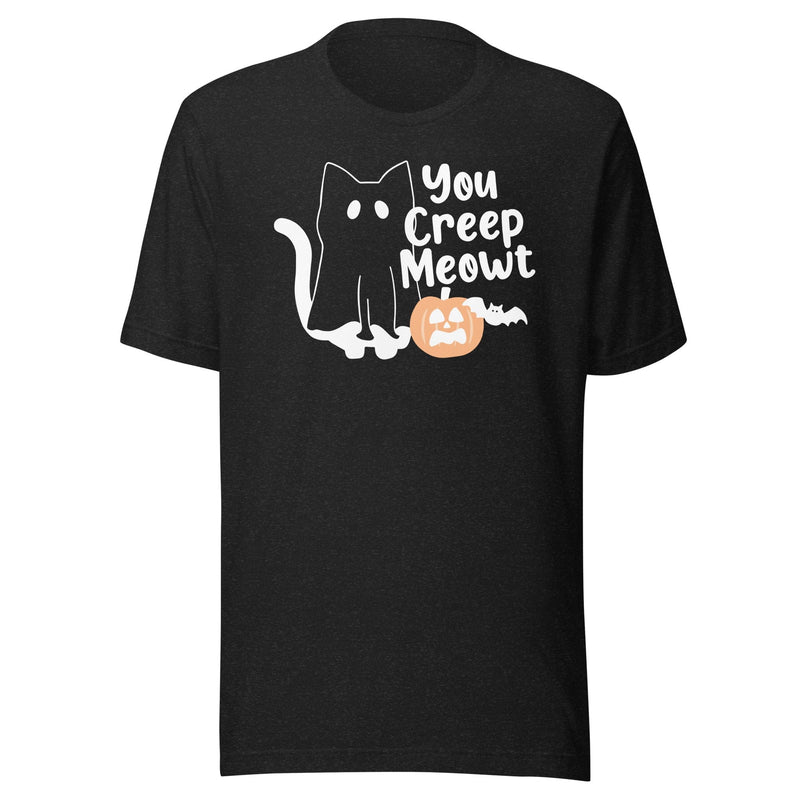 You Creep Meowt Tee Black Heather / S Peachy Sunday T-Shirt