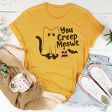 You Creep Meowt Tee Mustard / S Peachy Sunday T-Shirt
