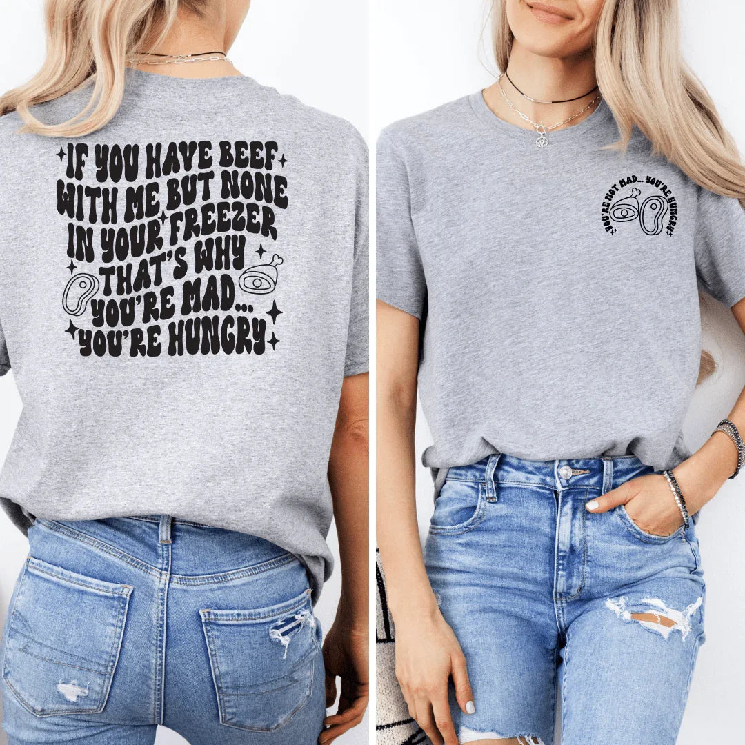 You’re Not Mad You’re Hungry Tee Athletic Heather / S Peachy Sunday T-Shirt