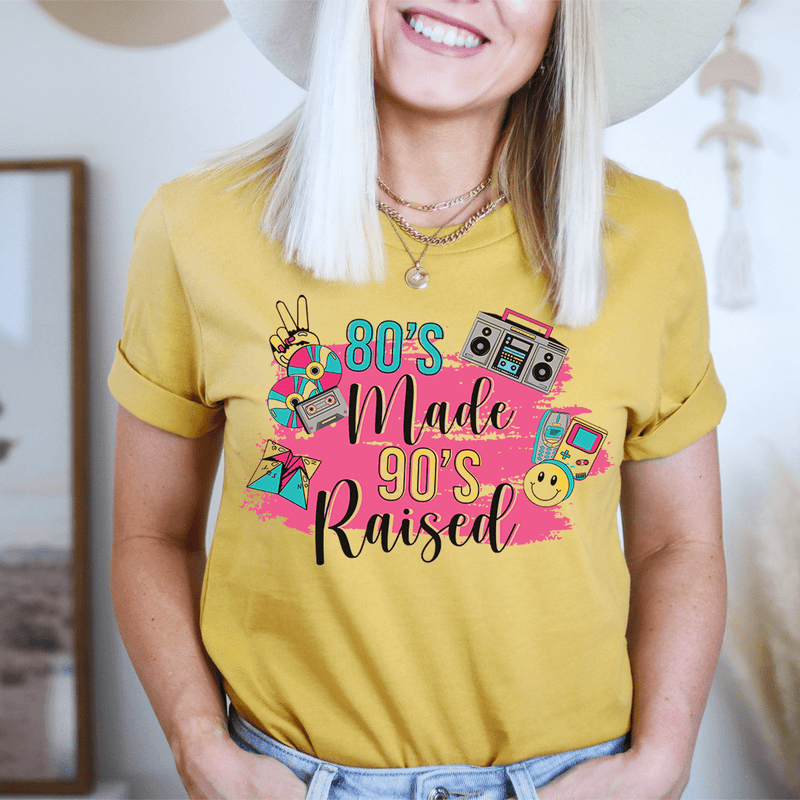 80's Made 90's Raised Tee Mustard / S Peachy Sunday T-Shirt
