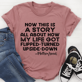 A Story About Motherhood Tee Mauve / S Peachy Sunday T-Shirt