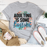 Adulting Is Some BS Tee Athletic Heather / S Peachy Sunday T-Shirt