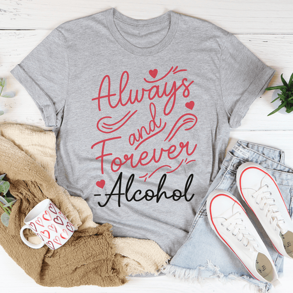 Always And Forever Tee Athletic Heather / S Peachy Sunday T-Shirt