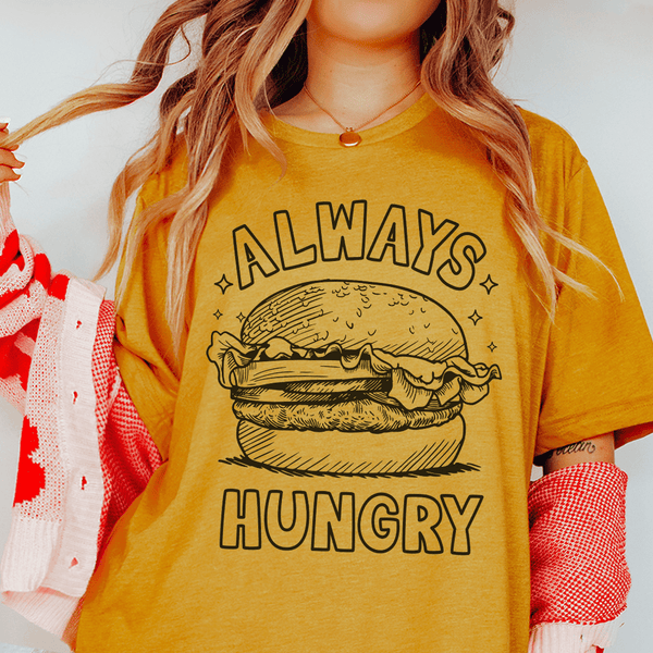 Always Hungry Tee Mustard / S Peachy Sunday T-Shirt