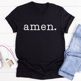 Amen Tee Black Heather / S Peachy Sunday T-Shirt