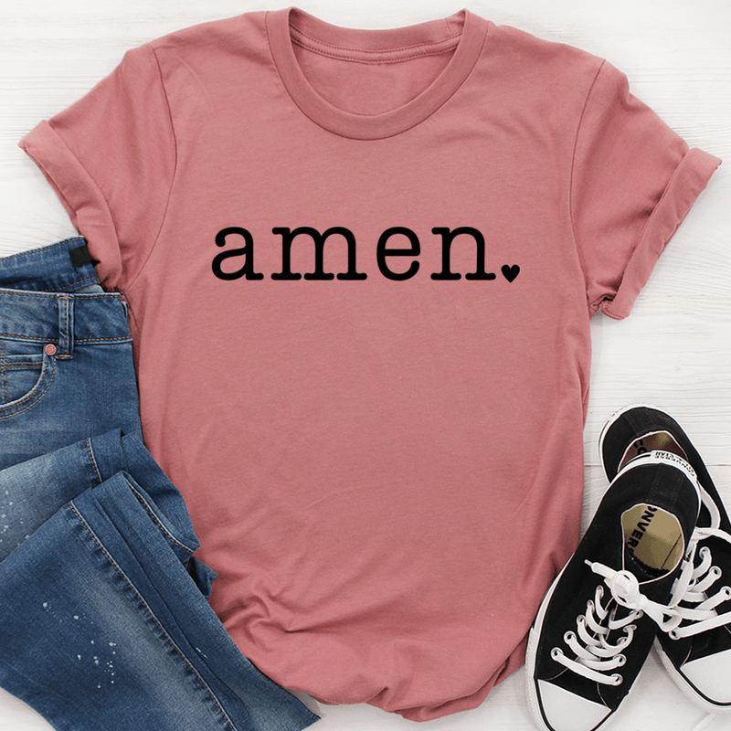 Amen Tee Mauve / S Peachy Sunday T-Shirt